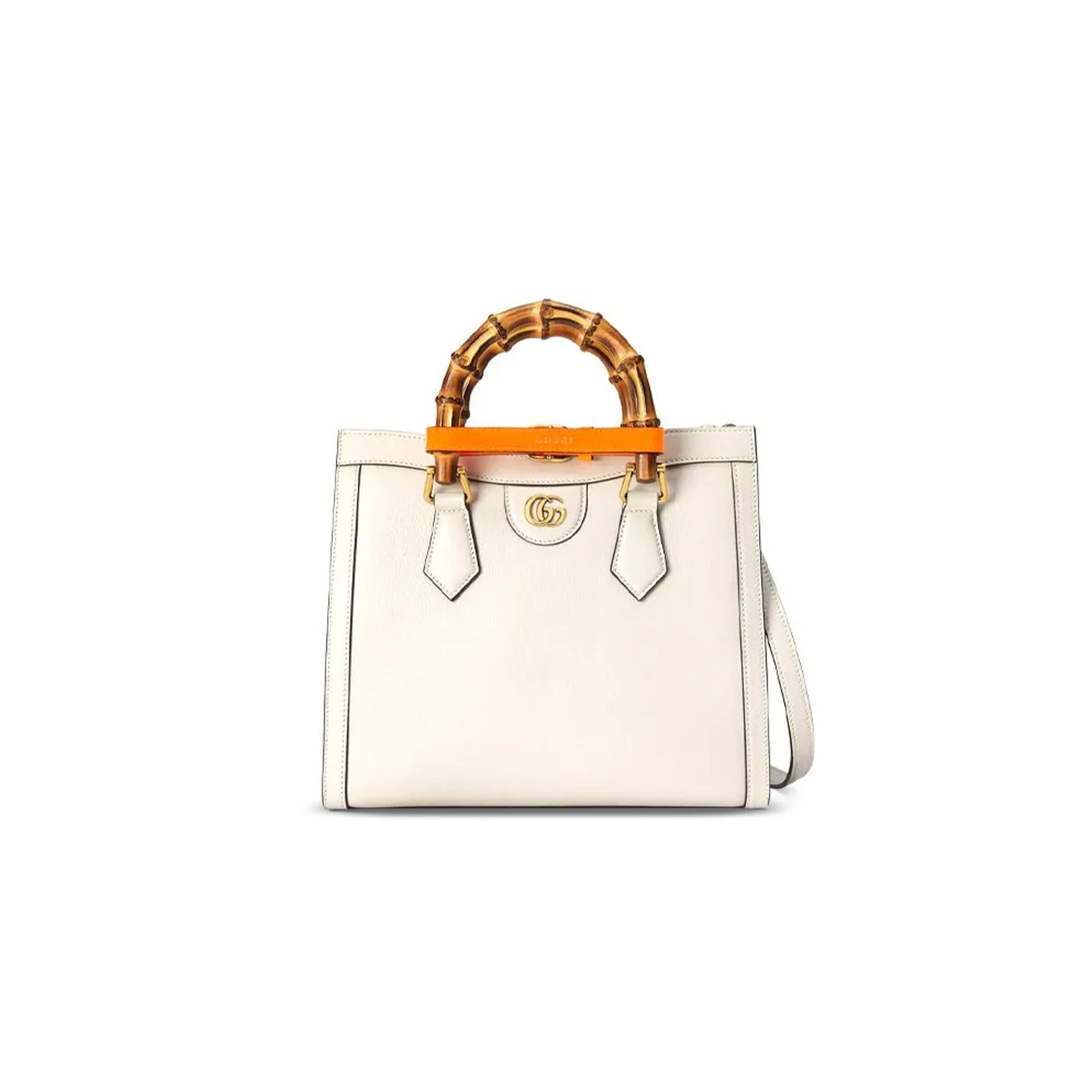 GUCCI DIANA SMALL PYTHON TOTE BAG ‎660195 (27*24*11cm)